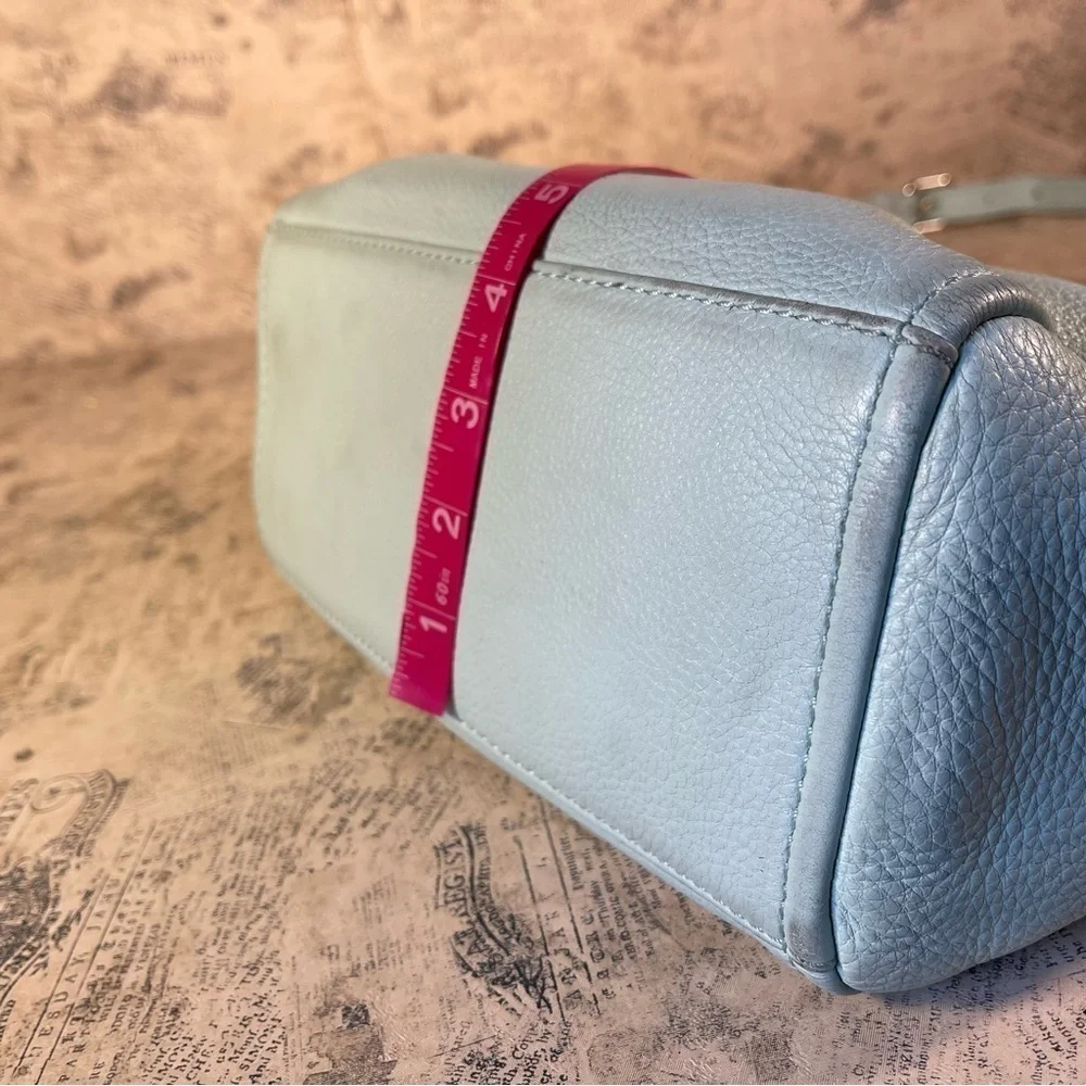 Kate Spade Tiffany blue shoulder / crossbody leather purse and wallet